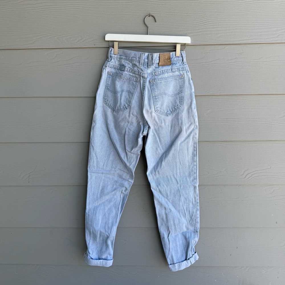 Vintage Lee High Rise Taper Mom Jeans